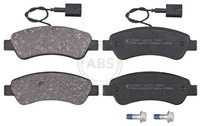 Bremsbelagsatz Scheibenbremse Hinten ABS 35067 FÜR CitroËN BremsbelÄGe Belagsatz