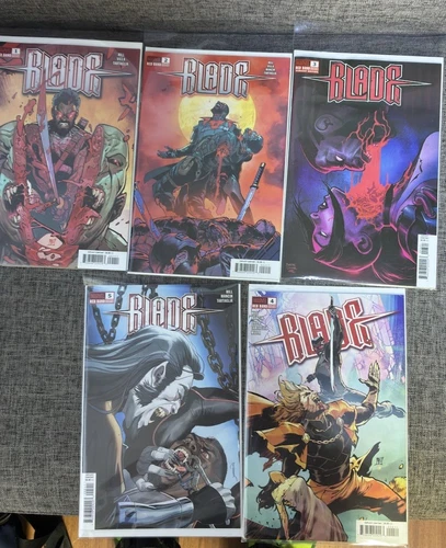 Blade Red Band # 1 2 3 4 5 Marvel Comics  2024 Complete Set First Print lot 1-5