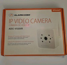 Alarm.com ADC-V520IR Indoor IP Camera w/ Night Vision  Open Box   Never Used