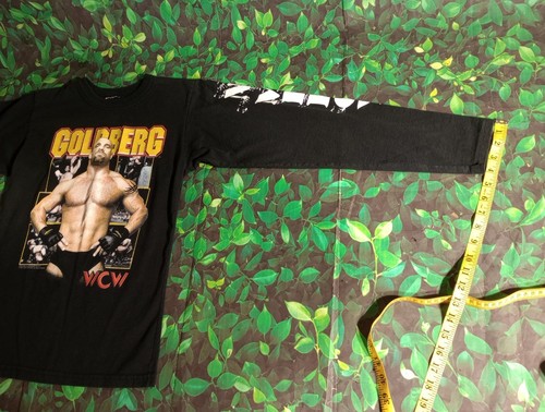 Goldberg WCW No Mercy Black Longsleeve shirt size Youth Large - Picture 7 of 10