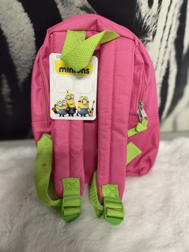 Minions Despicable Me Unique 10" Backpack Illumination Entertainment u-101B - Picture 3 of 5