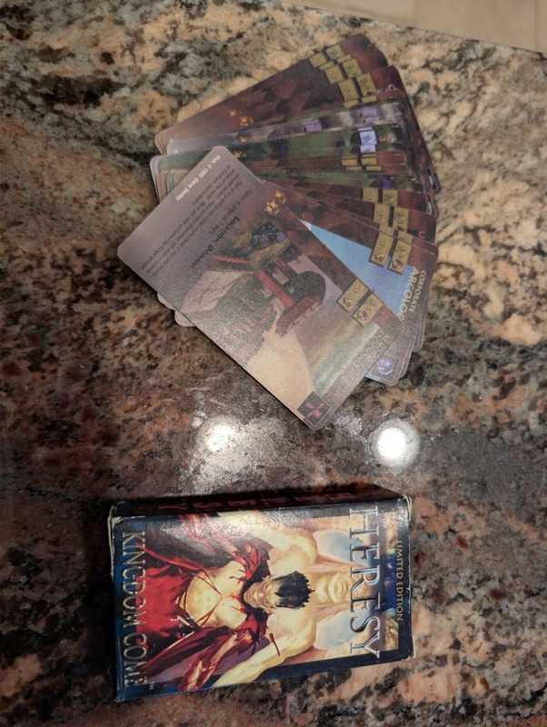 Heresy Kingdom Come CCG Limited Edition 60 Card Starter Deck Plus 30 Cards