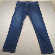 Mavi Zach Straight Leg Jeans Mens 40x34 Actual 40x33 Blue Stretch