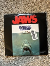 Jaws 50th Anniversary Water Filled Vinyl Lp Record Soundtrack John Williams New