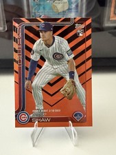 2025 Topps Update Series - Rookie Debut Matt Shaw #US345 Holiday Foil (RC)