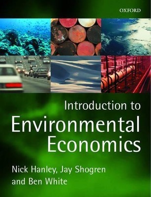 Introduction To Environmental Economics by Hanley, Nick 0198775954 FREE Shipping
