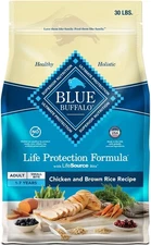 Blue Buffalo BLUE Life Protection Adult Chicken & Brown Rice Dry Dog Food- 30 lb