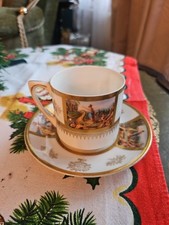 ​SELTENES LUXUS-DUO C.T. ALTWASSER (1875–1909) | MYTHISCHE SZENEN & 24K Gold 