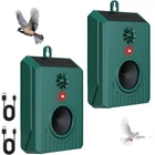2 Ppack Solar Ultrasonic Bird Repellent Devices Pigeon Repeller Outdoor