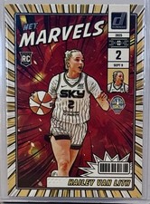 2025 Donruss WNBA #24 Hailey Van Lith Net Marvels RC
