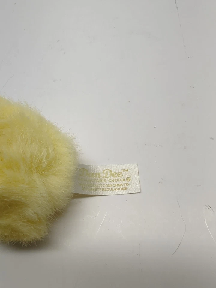 Vintage Dan Dee Chirping Palm Pet Chick Rabbit Bunny Ears Easter Basket Toy - Image 3 of 4