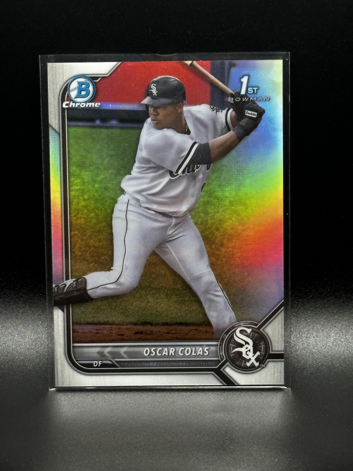 2022 Bowman Chrome #BCP-152 Oscar Colas Prospects Refractor #/499