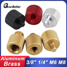 3/8" Female to 1/4" Male Thread for Camera Adapter Stand Tripod Head Screw Nuts