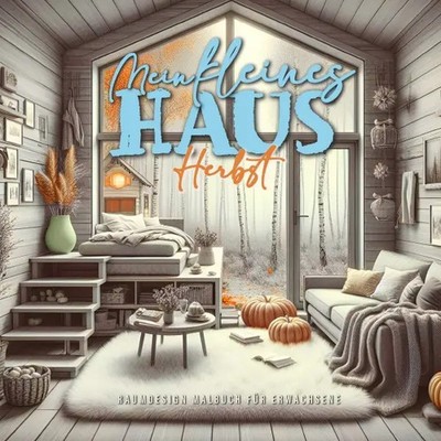 Mein kleines Haus Herbst Malbuch für Erwachsene | Monsoon Publishing (u. a.)