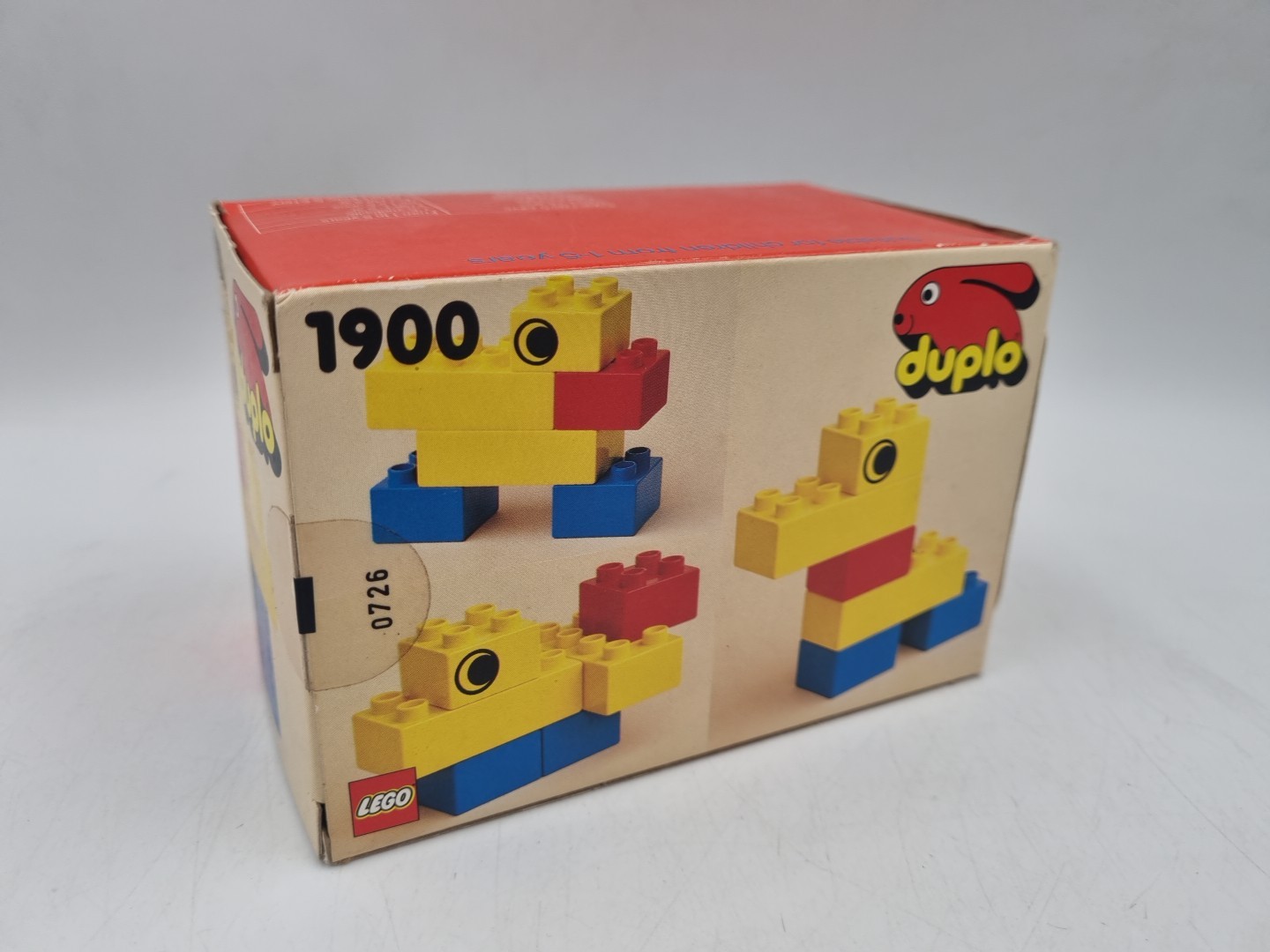 LEGO Duplo 1900 Vintage 1984 Special Trial Pack of Bricks