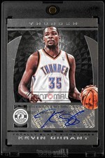 2013-14 Totally Certified Kevin Durant Autographs Black 1/1