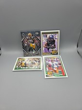 Green Bay Packers Football Trading Card Lot Of 4