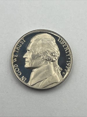 1977 S 5C Proof Jefferson Nickel 