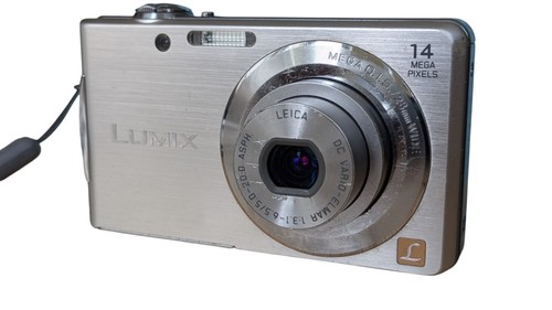 š„Panasonic LUMIX DMC-FS16 Digitalkamera 14MP Silber Pixelfehler TEIlDEFEKTš„ - Bild 9 von 10
