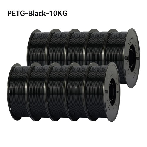 10KG 3D Printer Filament PETG 1.75 mm Bundles 1KG Roll Lot Colors Mix Clear Blue