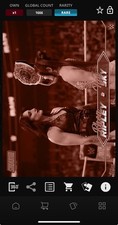 DIGITAL TOPPS WWE SLAM Rhea Ripley/Iyo Sky STADIUM CLUB RARE SEPIA HORIZONTAL