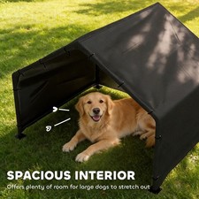 Dog Shade Shelter Outdoor,Dog House Outside with Canopy,Pet Tent for Breeds