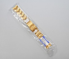 NOS Citizen Men's Gold Tone 19mm Bracelet Band 59-H0735 for Watch 4-H16544 