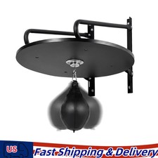 24 inch Adjustable Speed Bag Platform Kit with Swivel for Boxing Home Gym