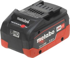 Metabo 625368000 Akkupack Werkzeug-Akku LiHD 18V 5,5Ah schwarz rot 1754251
