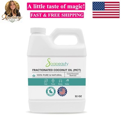 FRACTIONATED COCONUT OIL Cold Pressed Refined | 100% Natural Available in Bul...