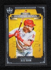 2021 Panini Diamond Kings Debut Black Framed Masterpiece 1/1 Alec Bohm 1fg6