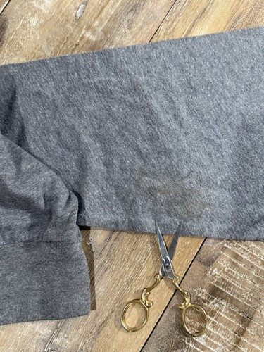 GameStop Astronaut Gray Long Sleeve Hoodie Shirt Size Small - Picture 8 of 8