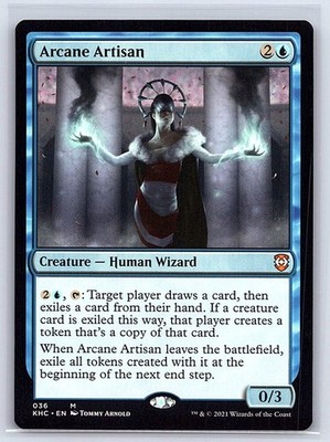 Arcane Artisan 36 Mythic Commander: Kaldheim Magic: The Gathering Near Mint