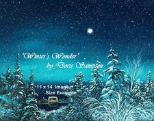 "Winter's Wonder"-DuluthMN-11x14 Giclee Print Only-Matte Paper-by DorisSampson