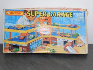 1970s Matchbox Super Garage Lesney England Playset w/ Box