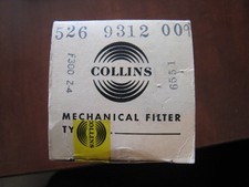 Collins F300Z-4 Mech Filter, P/N 526-9312-009, USB, 2.65KC, for UHF/HF Exciters
