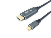 Equip 133415 USB-C Auf Hdmi Kabel, M/M, 1.0M, 4K/30Hz