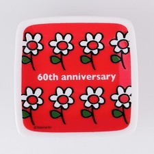 Miffy 60th Anniversary Ceramic Mini Plate From Japan