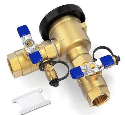 1  Brass Pressure Vacuum Breaker Backflow Preventer Valve 400 PSI