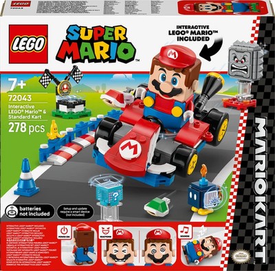 LEGO Super Mario 72043 Interactive LEGO Mario & Standard Kart 278