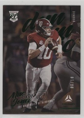 2021 Panini Luminance Dynamic Rookies Green 6/10 Mac Jones #DR-5 RC 1m1f