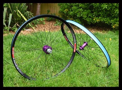HANDBUILT WHEELS Hope Pro 5 boost purple DT Swiss XM481 29'' Sapim Race wheels