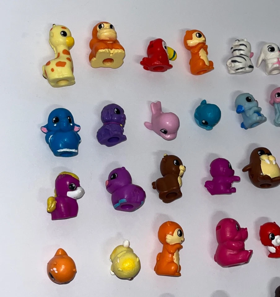 Lote de 40 figuras mixtas Squinkies Do Drops animales personas sombreros juguete Foto 4 de 4