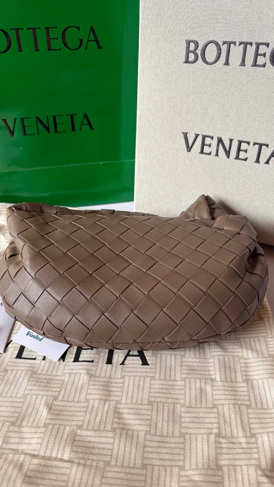 sac bottega veneta Mini Jodie marron - Photo 4/4