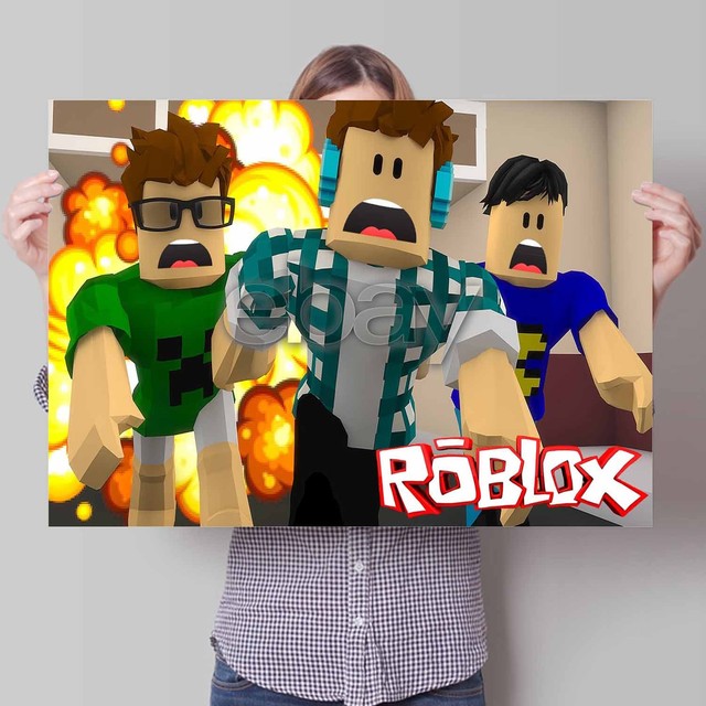 Roblox Custom Poster Print New Art Personalized Wall Decor ...