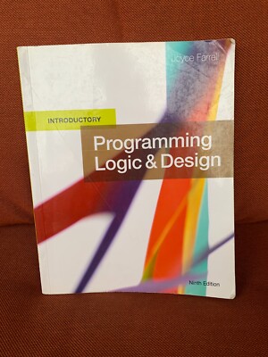 Programming Logic and Design, Introductory - Paperback, by Farrell Joyce - Good