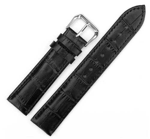Pack of 2 Steel Bracelet & Leather Replacement Watch Band Fits Bulova 96B158 - Picture 6 of 6