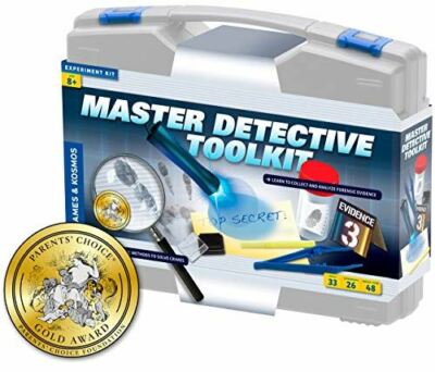 Thames & Kosmos Master Detective Toolkit | Forensic Science Experiment Kit | Fin