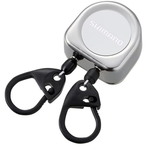 Shimano PI-411R Double Pin on Reel Metal 38cm White 116369 - Picture 3 of 5