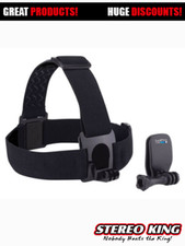 NEW GoPro Quick Clip Head Strap - Black ACHOM-001